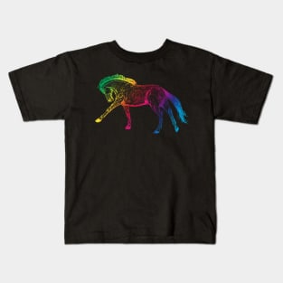 Rainbow Horse Kids T-Shirt